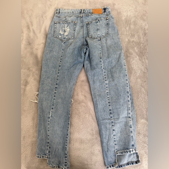 Zara Light Blue Denim Jeans - Picture 4 of 5